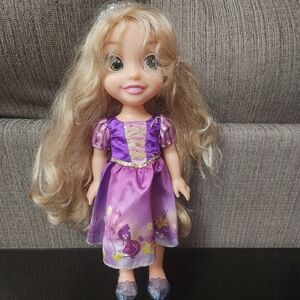 Disney Rapunzel Doll in Purple Dress